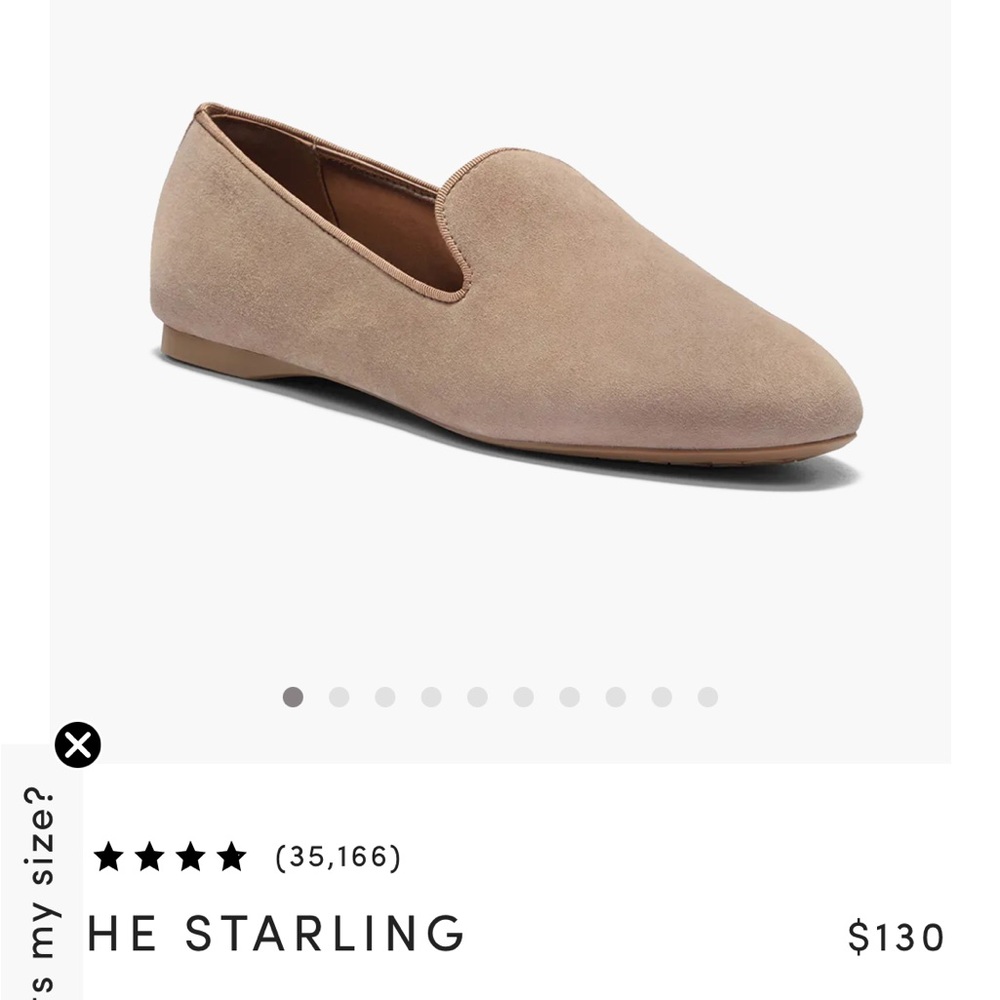 Birdies starling in suede - 6.5